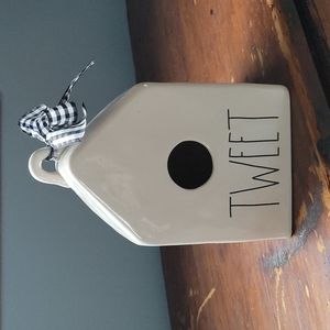 RaeDunn TWEET Birdhouse